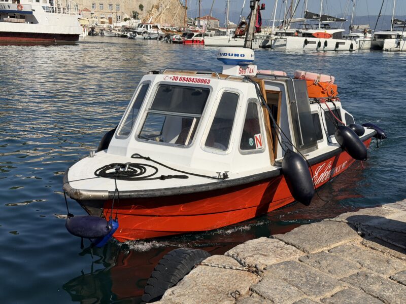 PlanetSKI in the summer, Hydra in Greece. Image © PlanetSKI